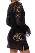 Luli Fama Day To Night Long Sleeve Short Dress
